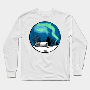 Winterwonder land in Scandinavia Long Sleeve T-Shirt